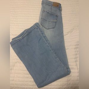 American Eagle Vintage style A-line jeans